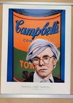 Alan Bortman (after) - Hommage to Andy Warhol - Jaren 1990, Antiek en Kunst