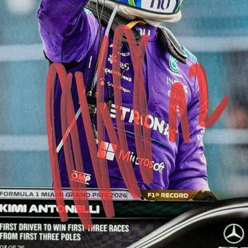 Mercedes - Topps Now - Miami GP 2026 3rd consecutive Formula, Collections