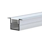 LED Strip Profiel Inbouw | 3 Meter uit één stuk | 10x10mm |, Verzenden, Nieuw