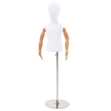 vidaXL Verstelbare 120-157 cm Mannequin met Basis Uniseks PP, Articles professionnels, Verzenden