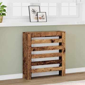 vidaXL Radiator Cover Oud hout 78 x 20 x 82 cm Bewerkt hout, Verzenden