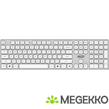 MSI FORGE K210 WIRELESS COMBO WHITE US, Computers en Software, Desktop Pc's, Verzenden, Nieuw