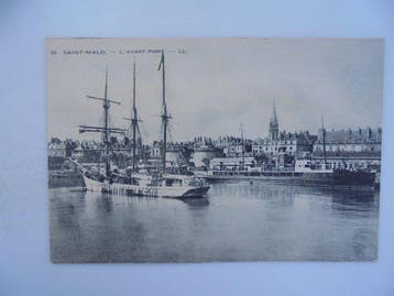 De Zeilboten - Maritiem - Ansichtkaart (100) - 1900-1960, Gelopen