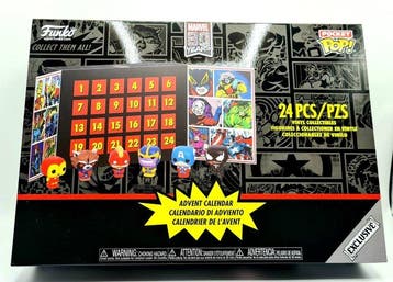 Marvel Advent Calendar - 24 Figure - Funko