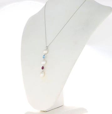 Sans prix de réserve - Collier avec pendentif - 18 carats Or, Handtassen en Accessoires, Antieke sieraden
