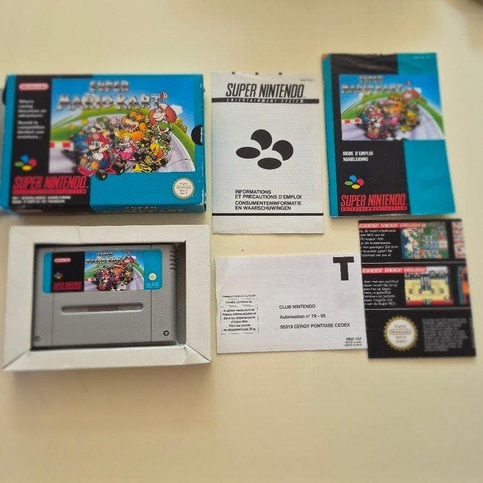 Nintendo - Super Nintendo - Super Mario Kart - Videogame -, Consoles de jeu & Jeux vidéo, Consoles de jeu | Accessoires Autre