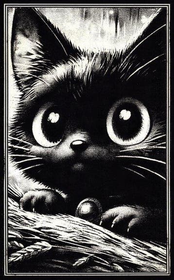 Æ (XX-XXI) - Set of 3 – “Jiji: Moonlit Study Dreams” (2026), Nieuw