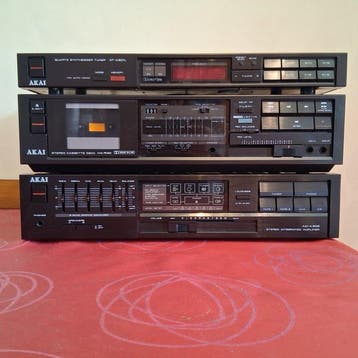 Akai - AM-A302/ HX-R40/ AT-A301L/ AP29 Ensemble, Nieuw