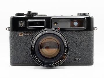 Yashica Electro 35 GTN mit Yashinon 1,7/45mm | Meetzoeker, Audio, Tv en Foto, Nieuw