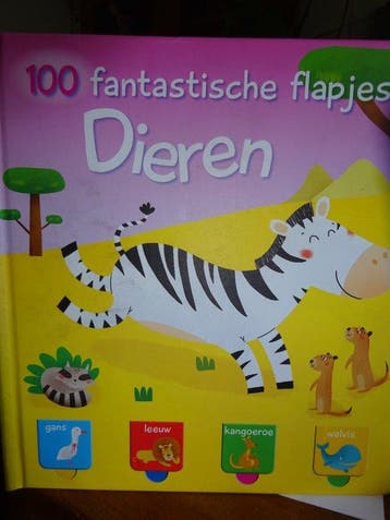 Mijn 100 flapjes boek Dieren 9789462445222, Verzenden, Zo goed als nieuw