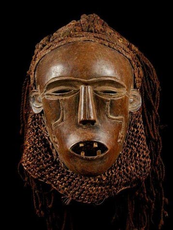 Masker - Lunda - Zambia, Antiek en Kunst