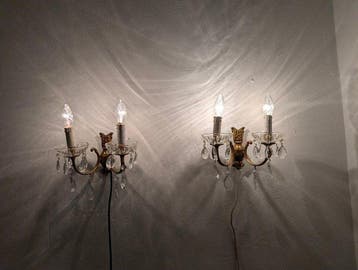 Applique murale (2) - Cristal - Maria Antonietta