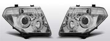 Koplampen | geschikt voor Nissan Navara D40 2005-2010 | chro, Verzenden, Nieuw
