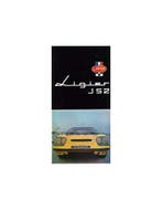 1974 LIGIER JS2 BROCHURE FRANS, Ophalen of Verzenden