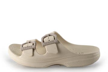 Crocs Sandalen in maat 41½ Beige, Kleding | Dames, Verzenden, Beige, Sandalen of Muiltjes, Zo goed als nieuw