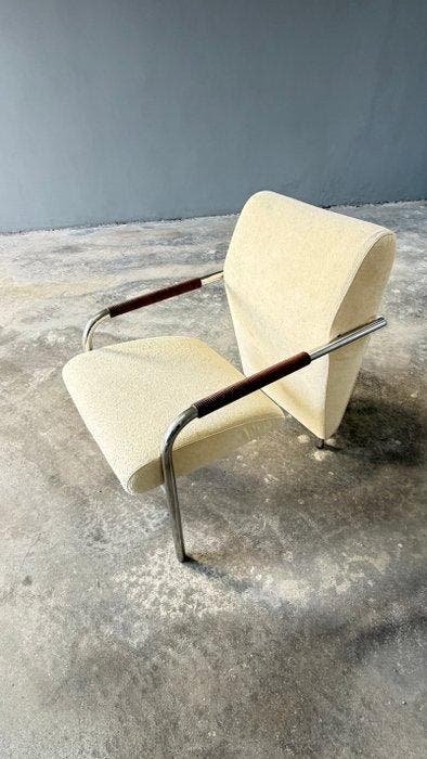 Zanotta - Andrea Branzi - Fauteuil - NICCOLA - Staal,, Antiquités & Art, Art | Objets design