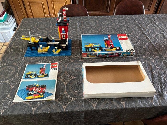 Lego Set - Legoland - Coast Guard station + Loader hopper, Kinderen en Baby's, Speelgoed | Duplo en Lego