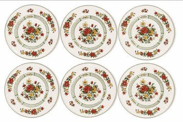 Villeroy & Boch - 6 Grandes Assiettes Luxe - Tafelservies, Antiek en Kunst