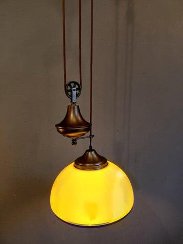 Lampe à suspendre - Opaline - Katrollamp