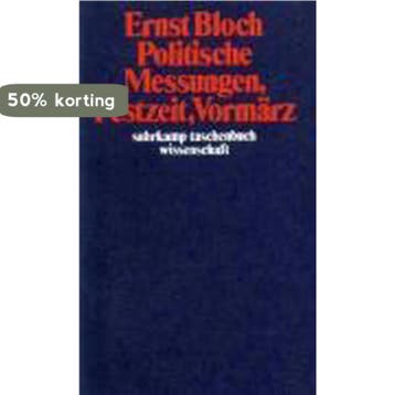 Politische Messungen, Pestzeit, Vormärz 9783518281604 Bloch, Verzenden, Gelezen, Bloch