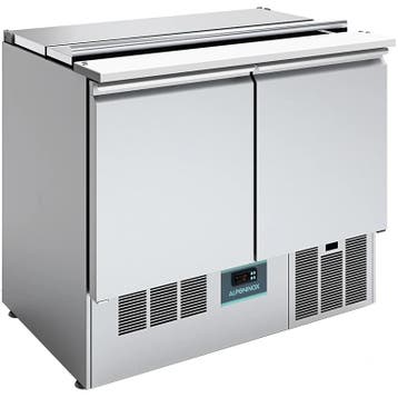 Saladette | 250L | 2 Deuren (1/1 GN) | Boven 2x 1/2 GN + 2x, Verzenden, Nieuw in verpakking
