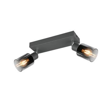Trio CADIZ plafondspot | E14 Fitting | antraciet | Ø 7 cm |, Verzenden, Nieuw