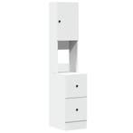Keukenkast 35x50x180cm Wit - 58% korting - Retour deal, Gebruikt, Verzenden, Wit, 50 tot 100 cm