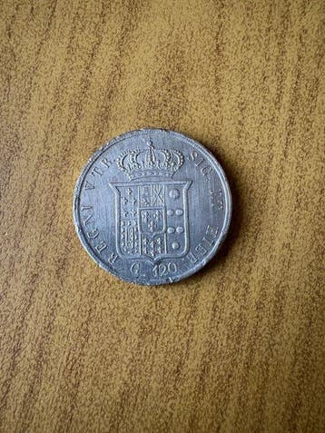 Italië, Koninkrijk der Twee Siciliën Ferdinand II. Piastra