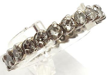 Ring - 18 karaat Witgoud - 0.72ct. tw. - Diamant, Nieuw