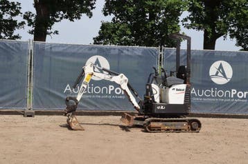 Veiling: Minigraver Bobcat E10Z Diesel 7.5kW 2020, Ophalen