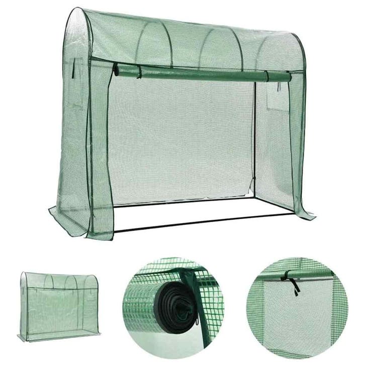 vidaXL Tuinkas met ritsdeur 200x80x170 cm, Jardin & Terrasse, Serres, Envoi