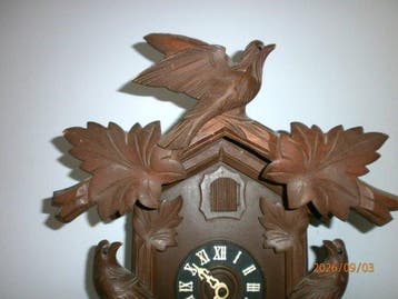 Pendule à coucou - Régula - Bois - 1970-1980, Antiquités & Art