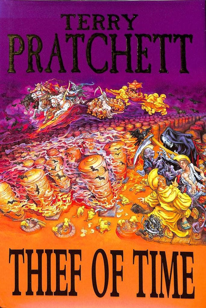THIEF OF TIME 9780385601887 Terry Pratchett, Livres, Langue | Anglais, Envoi