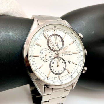 Seiko - WIRED Chronograph 100M – Quartz – White Dial -