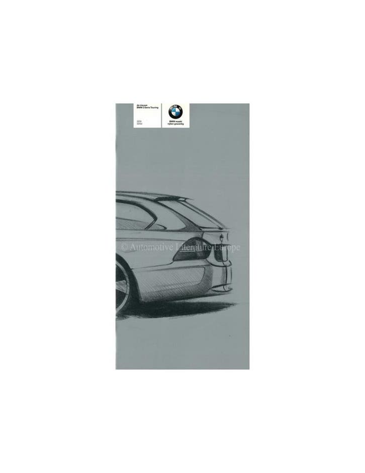 2005 BMW 3 SERIE TOURING BROCHURE NEDERLANDS, Livres, Autos | Brochures & Magazines