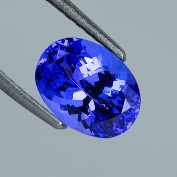 Bleu Tanzanite - 2.69 ct - International Gemological, Handtassen en Accessoires, Edelstenen, Nieuw