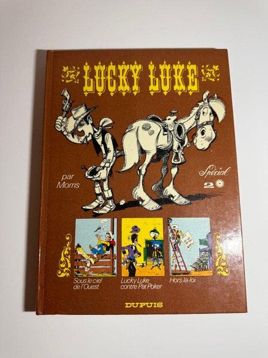 Lucky Luke - Intégrale T2 + dédicace - C - 1 Album - 1980, Boeken, Stripverhalen