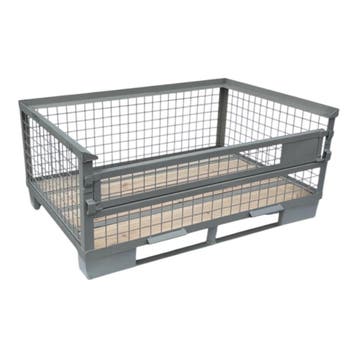 Gitterbox GB012 half met sleden 1240 x 835 x 550 mm, Doe-het-zelf en Bouw, Nieuw, 100 cm of meer, 60 cm of meer, 50 cm of meer
