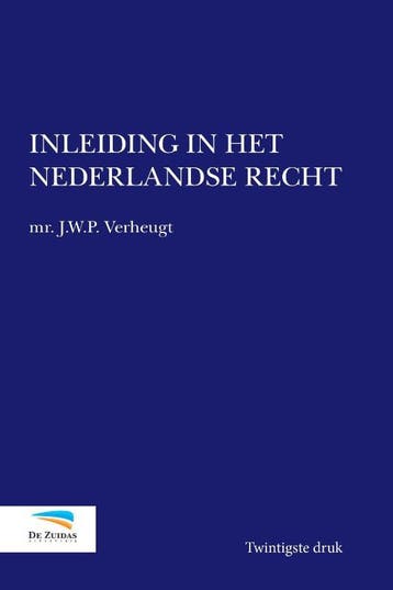 Inleiding in het Nederlandse recht 9789082849554, Verzenden, J.W.P. Verheugt