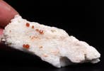 spessartine Kristallen op matrix - Hoogte: 5.5 cm - Breedte:, Verzamelen