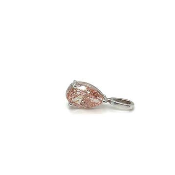 Zonder minimumprijs - Hanger - 14 karaat Witgoud - 2.07ct.