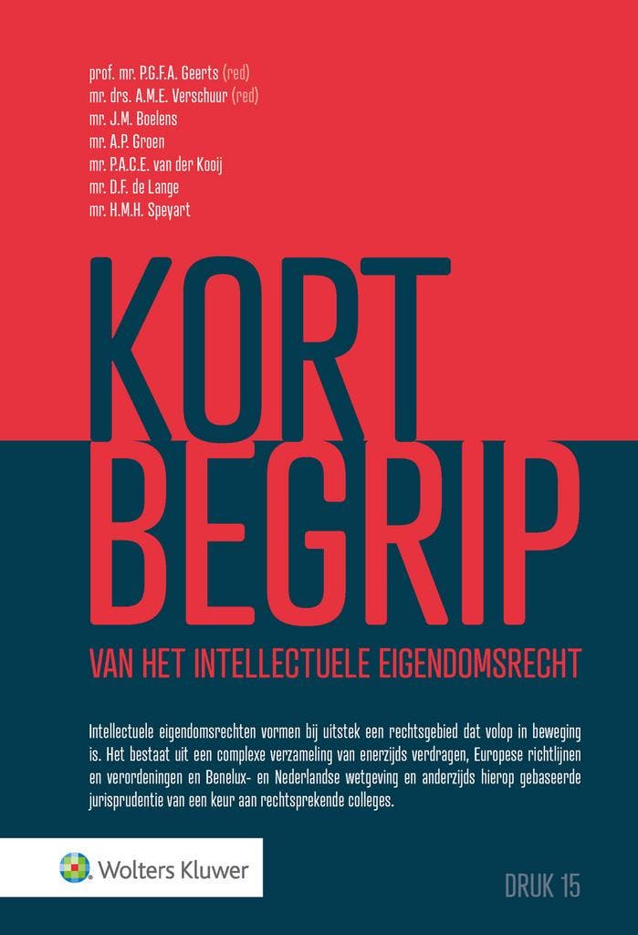 Kort begrip van het intellectuele eigendomsrecht, Boeken, Wetenschap, Zo goed als nieuw, Verzenden