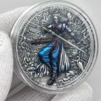 Niue. 5 Dollars 2023 – Lü Dongbin – 2 oz Silver coin – Ag
