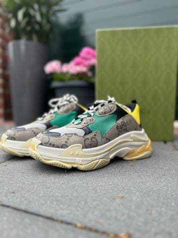 Gucci - Balenciaga Tripple S The Hacker Project - Sneakers -