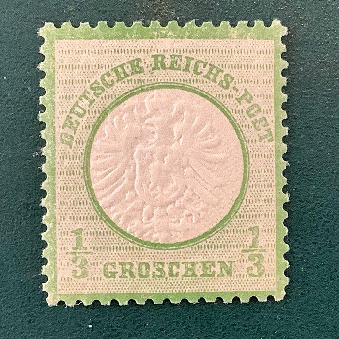 Duitse Rijk 1872 - 1/3 Groschen groot Brutschield, Postzegels en Munten, Postzegels | Europa | Duitsland
