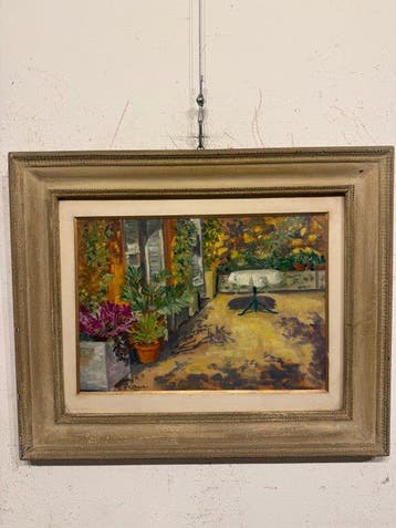 Emile Brod (1882-1974) - Terrazzo Estivo, Antiquités & Art