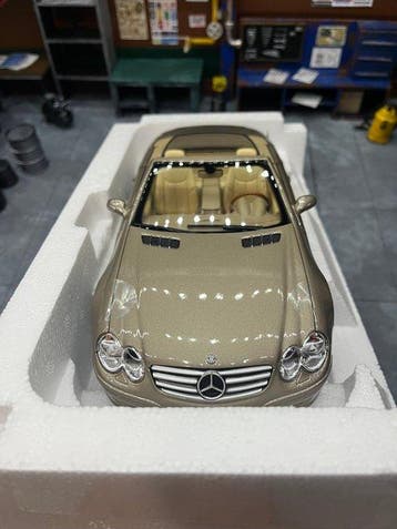 Norev 1:18 - Modelauto - Mercedes-Benz SL 500 2003, Nieuw