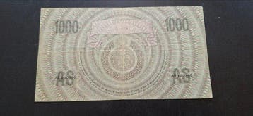 Nederland. - 1000 Gulden 1938 - REPLACEMENT - Nvph 151