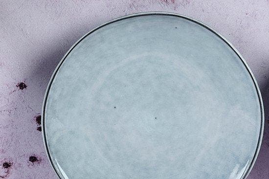 2dekans | bord CLOUD Ø21,5cm - 6 stuks - Stormgrijs, Maison & Meubles, Cuisine | Vaisselle, Enlèvement ou Envoi