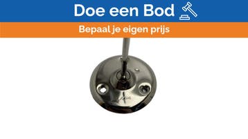 Bieden: SCM Stainless Steel Door Stop Hook, Ophalen of Verzenden